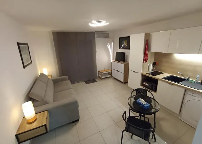 Avec Parking Prive, Piscine 300m Lägenhet